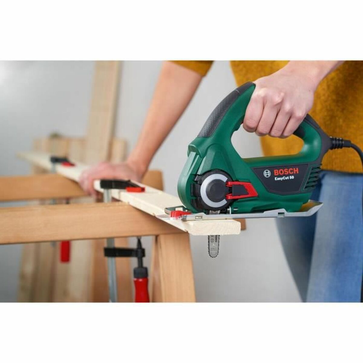 Espada para motosserra BOSCH Nanoblade Easycut 50 Madeira Multiferramenta